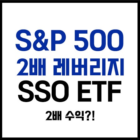 S&P500 2배 레버리지SSO ETF