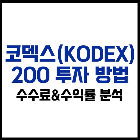 코덱스200투자방법