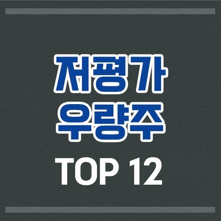 저평가우량주TOP12