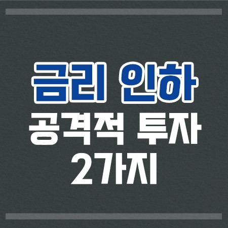 금리인하2가지