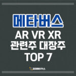 메타버스ARVRXR관련주