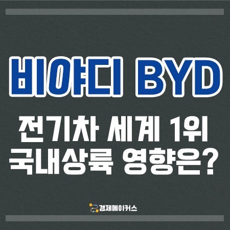 비야디BYD전기차세계1위