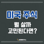 미국주식뭘살지고민된다면